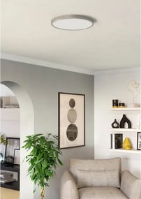 Eglo 901318 - Plafonieră LED FUEVA, 17 W, 230 V, 2700/4000/6500 K, Ø 38,9 cm, crom