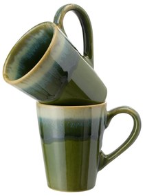 Cana Infinity Green 300ml  (Glazura Reactiva Verde-Albastru-Bej-Alb)