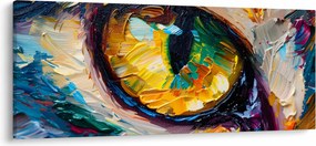 Tablou - Ochi de pisică Pictură (120x50 cm)