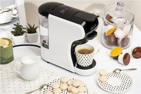 La mâna a doua: Espressor cafea macinata si capsule 9 in 1 Camry CR 4414, 3000W, 19 bar, Negru/Alb