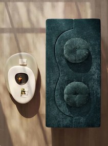 Canapea transformabilă în pat, spumă cu memorie HD, huse detașabile – 200×85×68 cm (Culoare: Mustar)