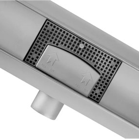 Rigolă de scurgere NEOX, 80 cm, oțel inoxidabil - REA-G2503