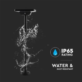 Lampă LED solară de exterior LED/2W/3,7V IP65 3000/4000/6500K