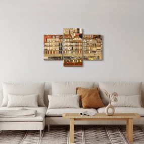 Tablou - Cartierul Waterfront, Portugalia (90x60 cm)