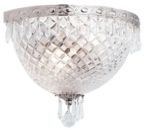Aplica de perete cristal SCHOLER, EMPIRE CRYSTAL antique silver