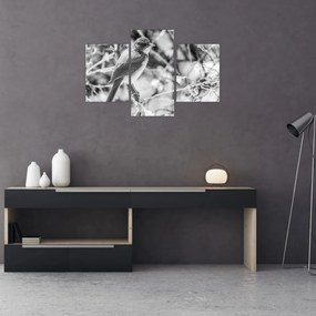 Tablou - Bluebird în timpul iernii (90x60 cm)