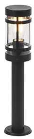Lampă modernă de exterior neagră 50 cm IP44 - Gleam