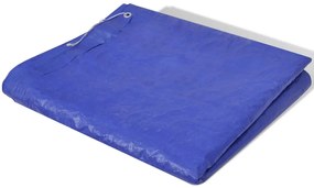 Prelata pentru piscina, 540x270 cm, PE, dreptunghiular, 90 g/mp