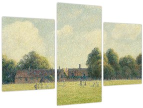 Tablou - Camille Pissarro, Hampton Court Green, reproducere (90x60 cm)