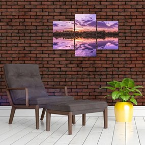 Tablou cu cerul violet (90x60 cm)