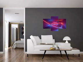 Tablou cu abstracție modernă (90x60 cm)