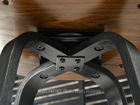 Scaun Rolf H (nuc închis + negru). 1110736
