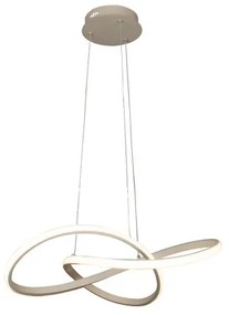 Lustră LED dimabilă suspendată pe cablu LED/65W/230V 3000-6500K + telecomandă