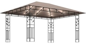 Pavilion pentru terasa sau gradina 4 x 3 m cu plasa de insecte