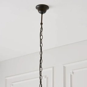Endon 64176 - Lustră pe lanț Tiffany HUTCHINSON 1xE27/60W/230V Ø 40 cm