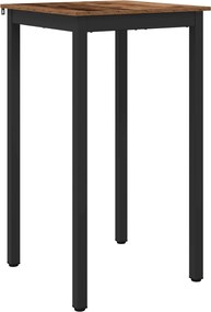 vidaXL Masă Bar în Picioare Lemn compozit