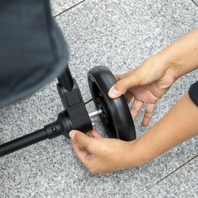 AIYAPLAY Cărucior Ușor 6.3kg pentru Copii 0-3 Ani Pliabil cu o Mână, Cărucior Compact Reclinabil cu Copertină și Suport pentru Picioare Reglabil, Roți și Coș de Depozitare, Până la 15 kg, Albastru | Aosom Romania