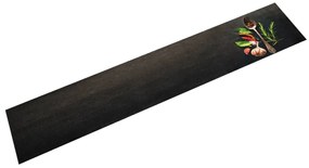 vidaXL Covor de bucătărie lavabil Spices, 60x300 cm, catifea