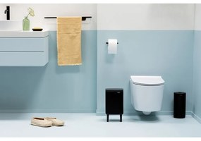 Coș de gunoi negru mat din oțel 4 l Bo Hi – Brabantia