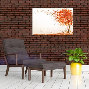 Tablou - Copac în vâmnt (90x60 cm)