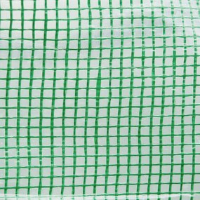 Outsunny Prelata Sera 6×3×2 m – Cu 12 Ferestre, Usa Rulanta si Margini | Aosom Romania