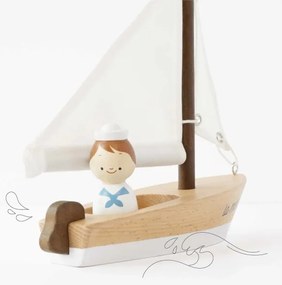 Barcă cu vele cu căpitan Le Toy Van fag