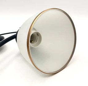 Lustră pe lanț RETRO 2xE27/60W/230V negru mat