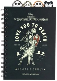 Carnet Nightmare Before Christmas - Love You To Death