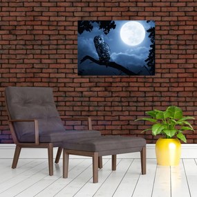 Tablou - Bufnița de noapte (70x50 cm)