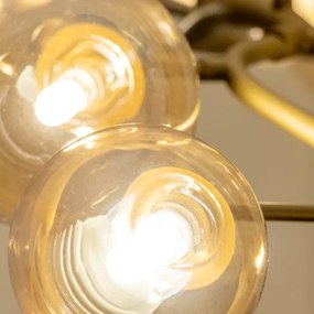 Lustră LED pe cablu Brilagi MISTEL 6xG9/3W/230V auriu