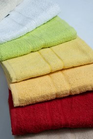Prosop din bumbac Culoare Galben deschis, DONNA 70X120 cm