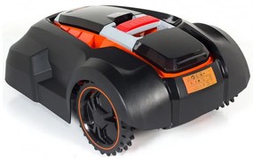 Resigilat: Robot de tuns iarba NAC RLM1500G2-NG, 1500M2, 28V, Li-Ion 4.0Ah, Negru/portocaliu