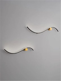 Aplica de perete cu lumina ambientala LED Wave