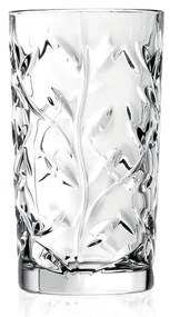 Set 6 pahare din cristal RCR Cristalleria Italiana Abelie, 360 ml