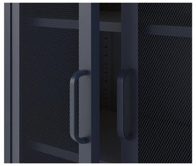 Dulap albastru închis 80x170 cm Diora – Marckeric