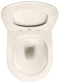 Vas WC suspendabil REA Carlo Mini Rimless Ecru