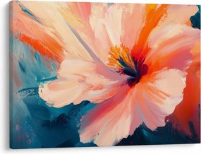Tablou - Floare pictată (70x50 cm)