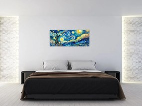 Tablou – Mozaic al nopții înstelate (120x50 cm)