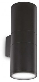 Aplica perete exterior neagra Ideal-Lux Gun ap2- 092317