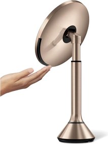Oglindă cosmetică (5x) cu led/de mărire ø 20 cm Sensor – simplehuman