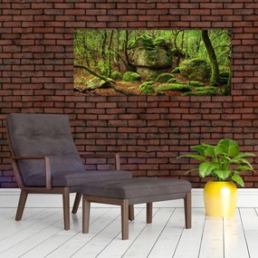 Tablou cu pădurea fermecată (120x50 cm)