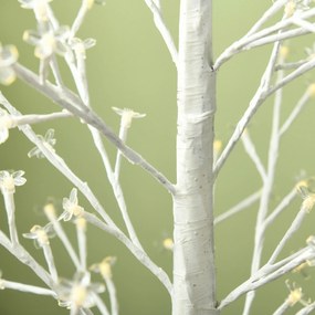 HOMCOM Copac luminos LED 180 cm | 180 LED alb-cald | 3 trepte | scoarță realistă | Aosom Romania