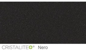Set chiuveta bucatarie Schock Ronda D-100 si baterie bucatarie Schock Epos Cristalite Nero cu dus extractibil 58 x 50 cm