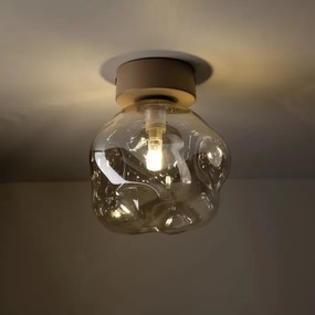 Plafonieră LAVA 1xG9/8W/230V bej/fumuriu bej