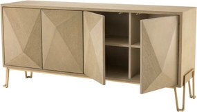 Comoda din lemn de mindi design LUX Highland 111458 HZ