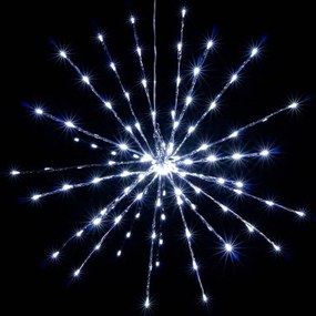 Iluminat de Crăciun 120 LED - ploaie de meteoriți,alb rece