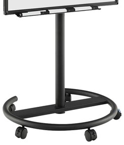 Tablă magnetică mobilă, reglabilă, cu accesorii