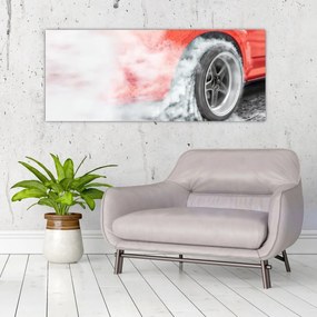 Tablou - Mașină de curse (120x50 cm)