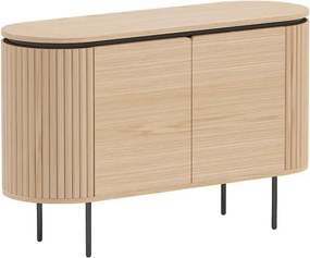 Comoda cu furnir de stejar ATELIER 120cm