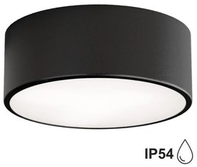 Plafonieră pentru baie Brilagi CLARE 1xE27/24W/230V d. 20 cm IP54 negru